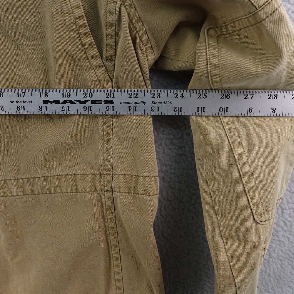 Levi's Men's L Tan Barn Coat Military Cargo Pockets Button Front‎ Chore Jacket - Picture 6 of 7